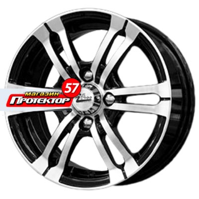 Диск 5.5x13 4x98 ET35 D58.6 iFree Фриланс Блэк Джек