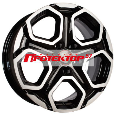 Диск 6.5x16 5x110 ET46 D63.35 Vector R241 Алмаз черный