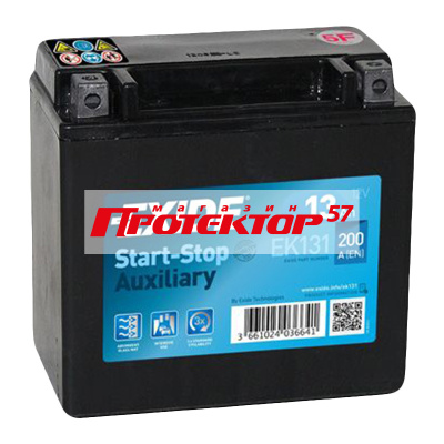 Аккумулятор EXIDE MICRO-HYBRID 13 А/ч L+ прямая EN200A 90x145x150 Стандартные