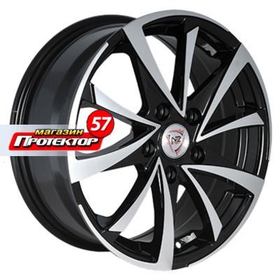 Диск 6x15 5x100 ET38 D57.1 NZ SH648 BKF