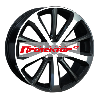 Диск 7.5x18 5x114.3 ET49.5 D67.1 Replay KI233 BKF