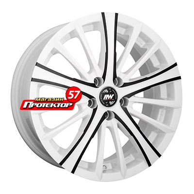 Диск 7x17 5x105 ET40 D56.6 Racing Wheels H-537 W-OBK F/P