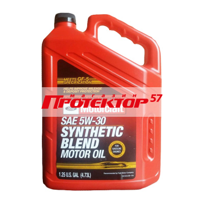MOTORCRAFT Premium Synthetic Blend 5W30 синтетическое 4.73л