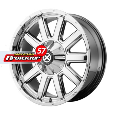 Диск 9x18 5x114.3 ET18 D72.62 American Racing AX805 White/PVD