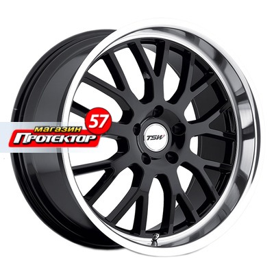 Диск 8x18 5x120 ET35 D76 TSW Tremblant Gloss Black Mirror Cut Lip