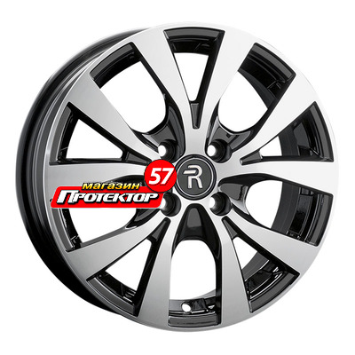 Диск 6x15 4x108 ET47.5 D63.3 Replay FD195 BKF