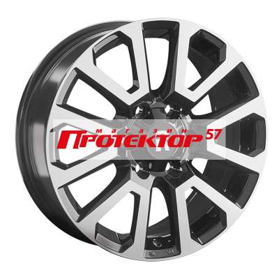 Диск 7.5x18 6x139.7 ET55 D95.1 Replay LX241 BKF