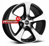 Диск 8x17 5x108 ET40 D72.5 BORBET CC Black Matt Polished