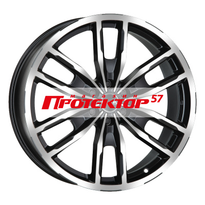 Диск 7.5x17 6x139.7 ET25 D106.1 MAK Peak Black Mirror