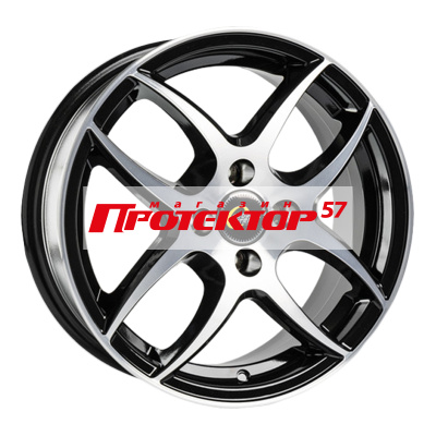 Диск 6x15 4x100 ET40 D60.1 CrossStreet CR-18 BKF