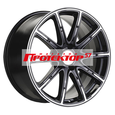 Диск 8.5x19 5x112 ET30 D66.6 Khomen Wheels ORG1903 (MB A/C/E/S Class) Black-FP