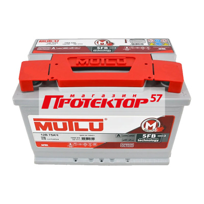 Аккумулятор MUTLU SFB 75 А/ч R+ обратная EN720A 278х175х175 Стандартные