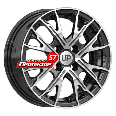 Диск Литой 5.5x14 PCD 4x108 ET45 D63.35 Wheels UP Up127 BFP