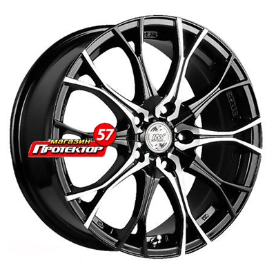 Диск 7x16 5x115 ET40 D70.3 Racing Wheels H-530 BK F/P