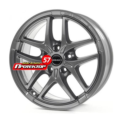 Диск 7x17 5x112 ET54 D57.6 BORBET XB Metal Grey