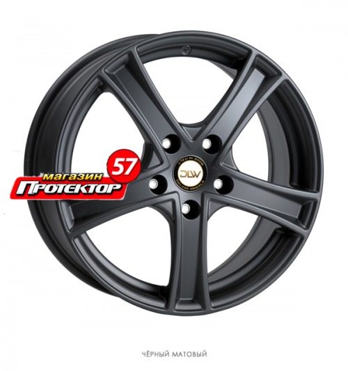 Диск 7x17 5x114.3 ET40 D73.06 DLW OG-01 Black