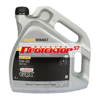 RENAULT GTX RN-SPEC RN720 5W30 синтетическое 4л