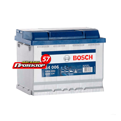 Аккумулятор Bosch Silver 60 А/ч L+ прямая EN540A 242x175x190 Стандартные