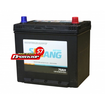 Аккумулятор SEBANG Smf 65 А/ч R+ обратная EN580A 232х175х225 Стандартные