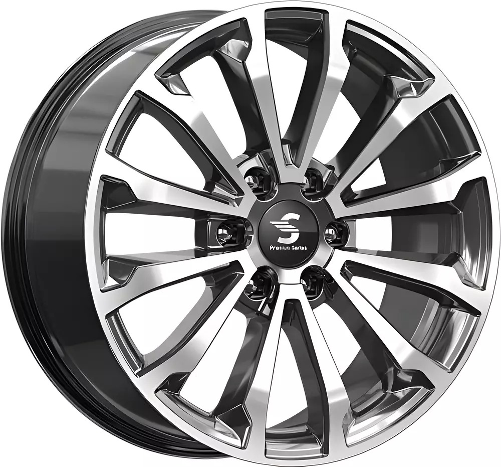 Диск Литой 8.5x20 PCD 6x139.7 ET33 D100.1 Premium Series КР006 Diamond Quartz