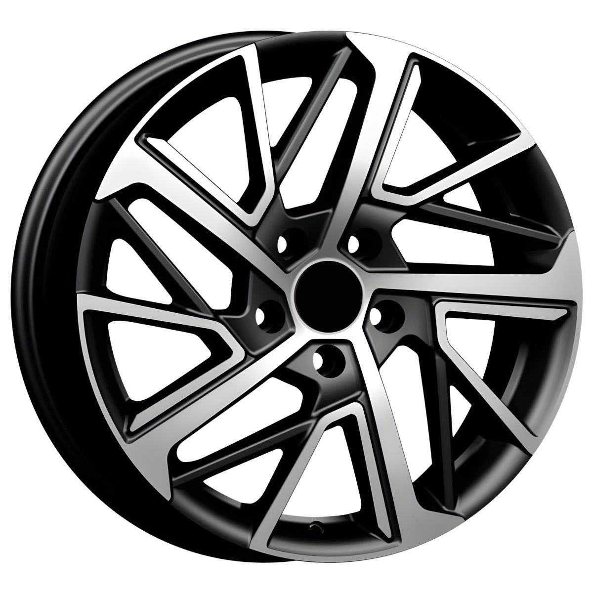Диск Литой 6.5x17 PCD 5x114.3 ET46 D67.1 Вектор R267 Алмаз черный