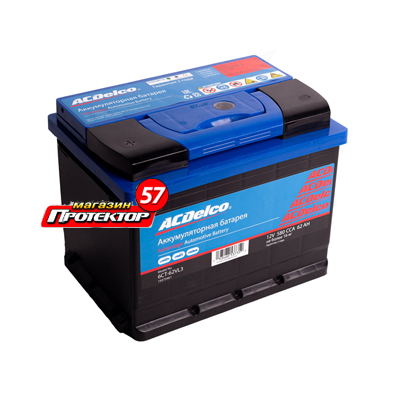 Аккумулятор ACDelco 60 А/ч R+ обратная EN670A 242x175x190 Стандартные