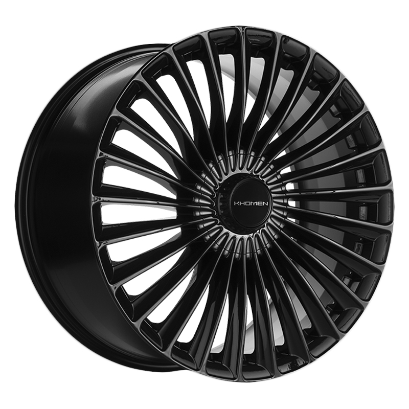 Диск 8.5x20 5x112 ET38 D66.6 Khomen Wheels KHW2008 (C/E/S) Black