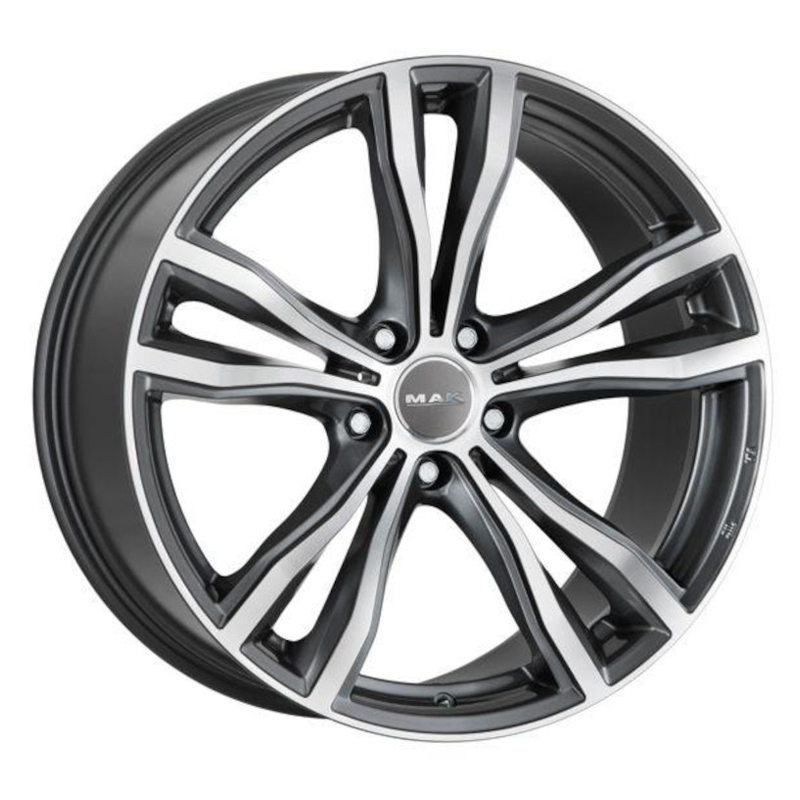 Диск 11.5x21 5x112 ET38 D66.6 MAK X-Mode Gunmetal Mirror Face