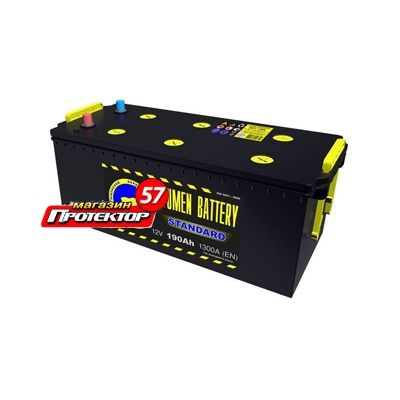 Аккумулятор TYUMEN BATTERY Standard 190 А/ч R+ обратная EN1300A 518х228х236 Стандартные