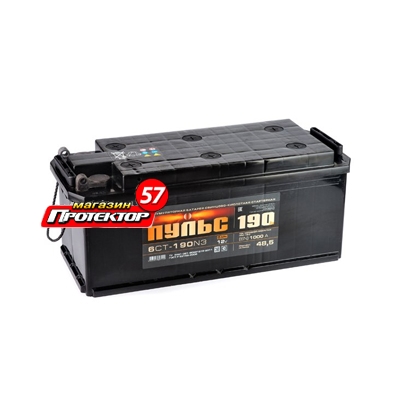 Аккумулятор ПУЛЬС 190 А/ч L+ прямая EN720A 514х218х210 Болтовые грузовые