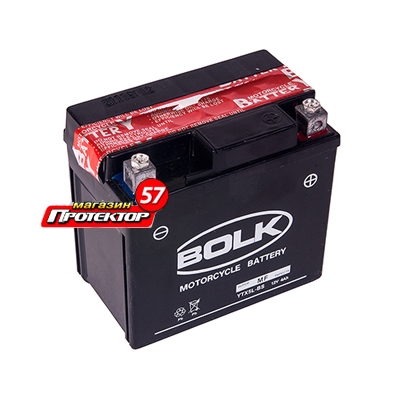 Аккумулятор BOLK 16 А/ч L+ прямая EN150A 160х90х161 Болтовые мото