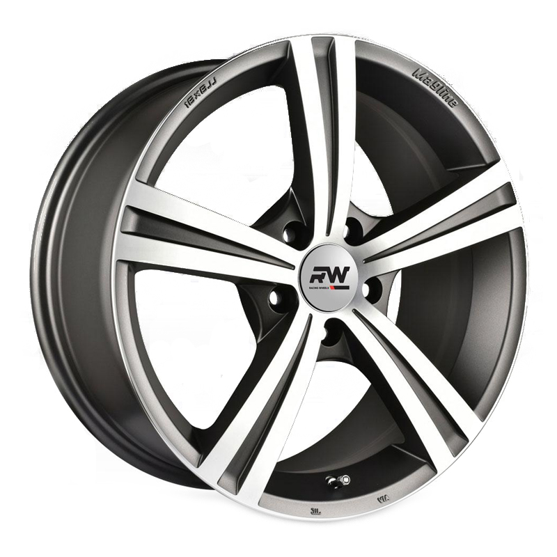 Диск 7x17 5x112 ET40 D66.6 Racing Wheels H-787 DMGM F/P