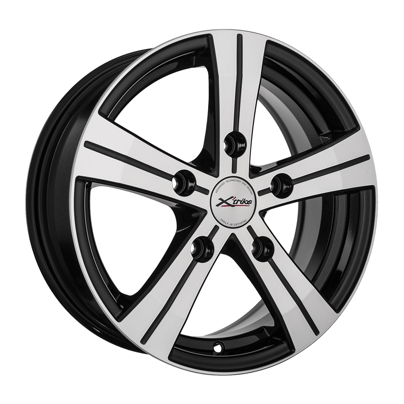 Диск 6x15 5x139.7 ET40 D98 X-trike X-121 BK/FP