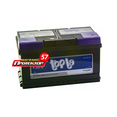 Аккумулятор TOPLA Top Smf 85 А/ч R+ обратная EN800A 315x175x175 Стандартные
