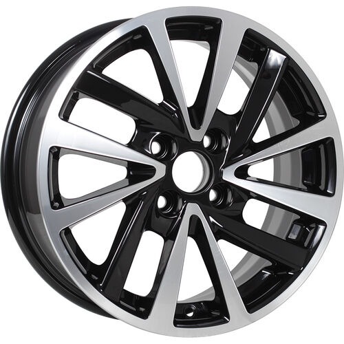Диск Литой 6x15 PCD 4x100 ET37 D60.1 iFree КС899 алмаз чёрный