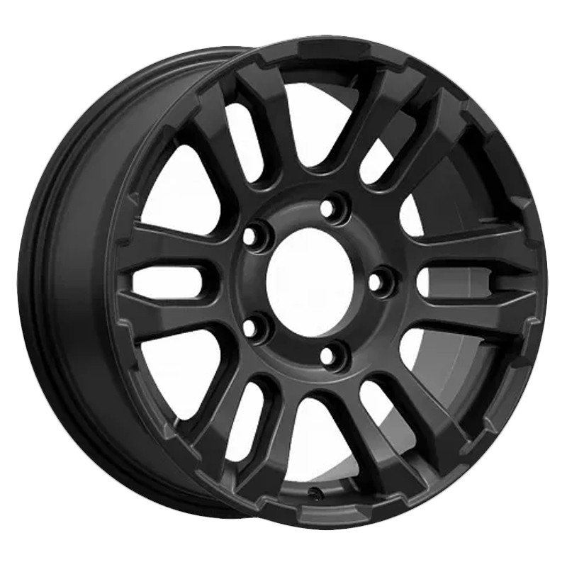 Диск 7x16 5x139.7 ET40 D98.5 СКАД Тайга Черный бархат