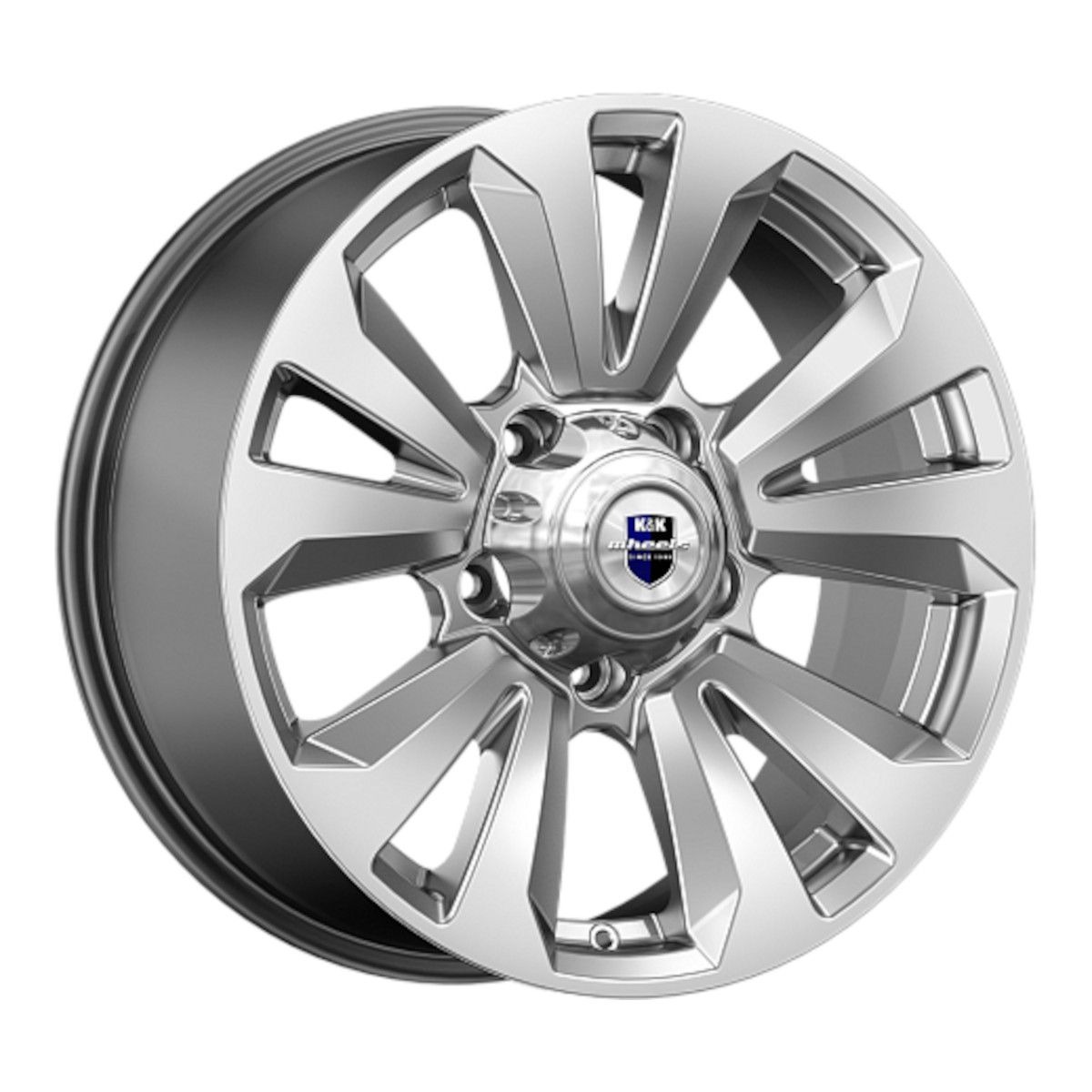 Диск Литой 8x18 PCD 5x139.7 ET30 D108.6 K&K КС897 Дарк платинум