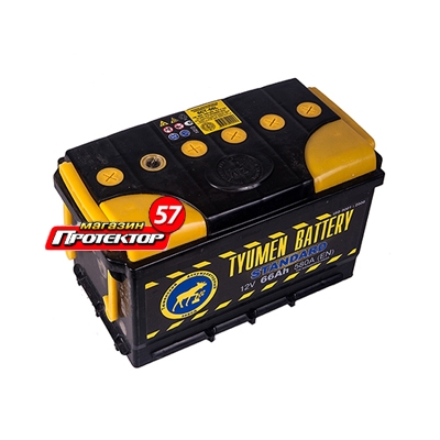 Аккумулятор TYUMEN BATTERY Standard 66 А/ч L+ прямая EN580A 306х175х175 Стандартные