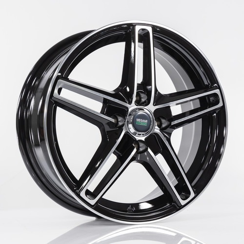 Диск Литой 7x17 PCD 4x98 ET35 D58.6 Megami MGM-17FF BKF
