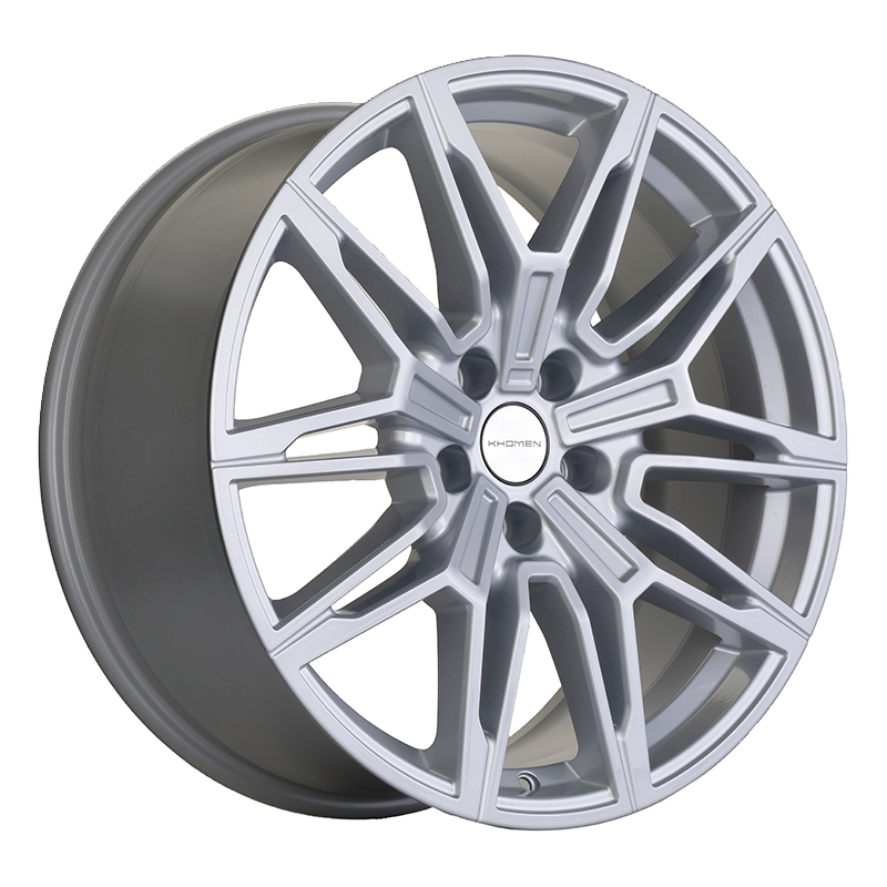 Диск 8.5x19 5x112 ET30 D66.6 Khomen Wheels ORG1904 (3/4/5/6 series) Brilliant Silver