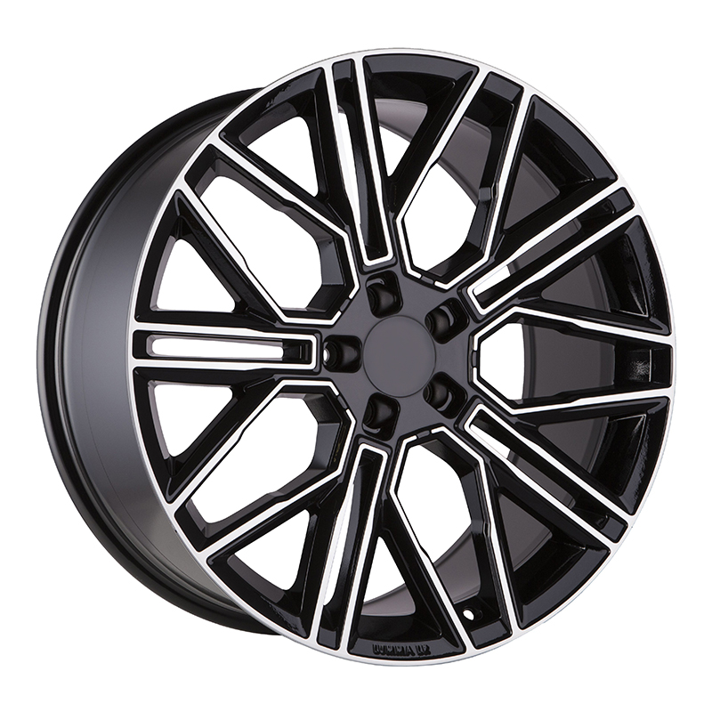 Диск 9.5x21 5x112 ET31 D66.6 Khomen Wheels KHW2101 (Q7/Touareg) Black-FP