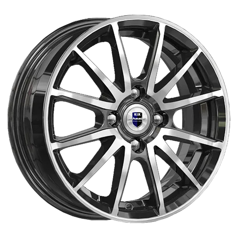 Диск 5.5x14 4x100 ET38 D67.1 K&K КС960 Almaz black