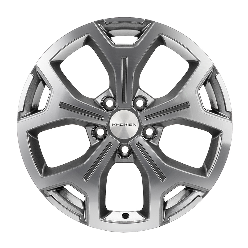 Диск 6.5x17 5x114.3 ET50 D67.1 Khomen Wheels Y-Spoke 710 Gray