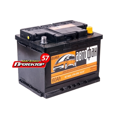 Аккумулятор AKOM Avtofan 60 А/ч R+ обратная EN470A 242х175х190 Стандартные
