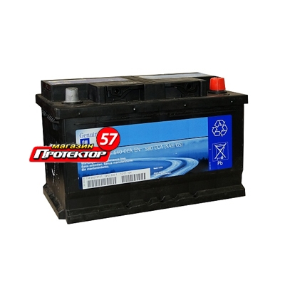Аккумулятор GM Standard 65 А/ч R+ обратная EN540A 278x175x175 Стандартные