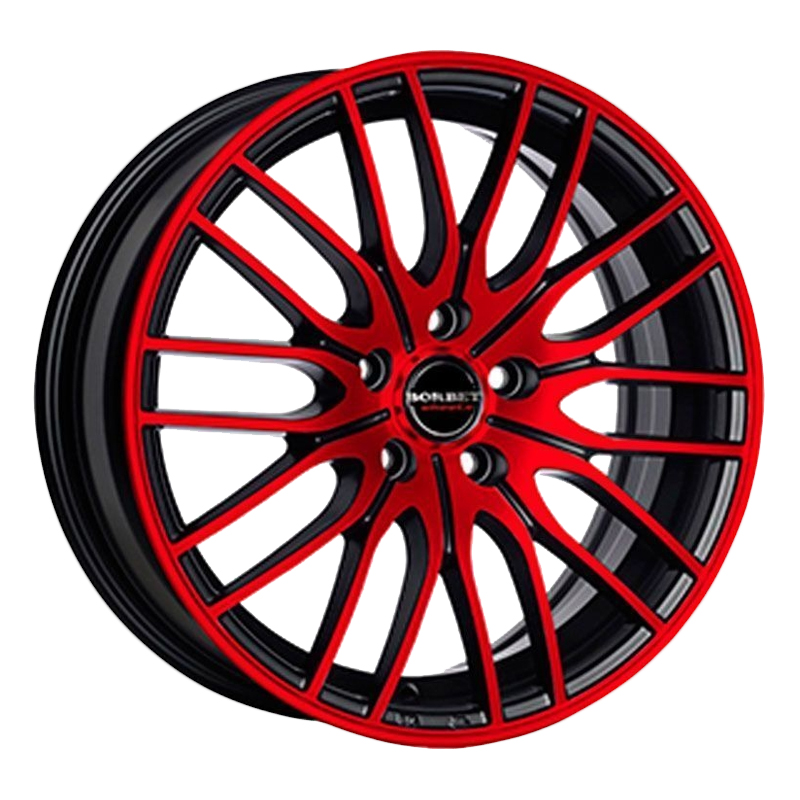 Диск 7.5x19 5x114.3 ET42 D67.1 BORBET CW4/5 Red Front Polished