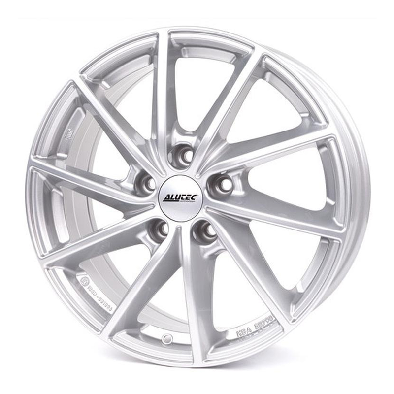 Диск 6x15 5x100 ET38 D57.1 ALUTEC Singa Polar Silver