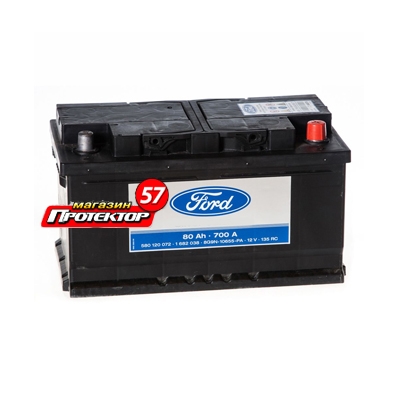 Аккумулятор FORD Standart 80 А/ч R+ обратная EN700A 315x175x175 Стандартные