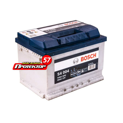 Аккумулятор Bosch Silver 60 А/ч R+ обратная EN540A 232x173x225 Выносные