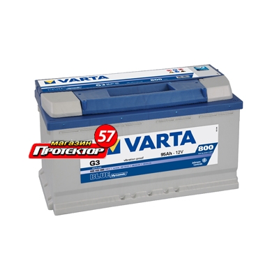 Аккумулятор Varta Blue Dynamic 95 А/ч R+ обратная EN800A 353х175х190 Стандартные